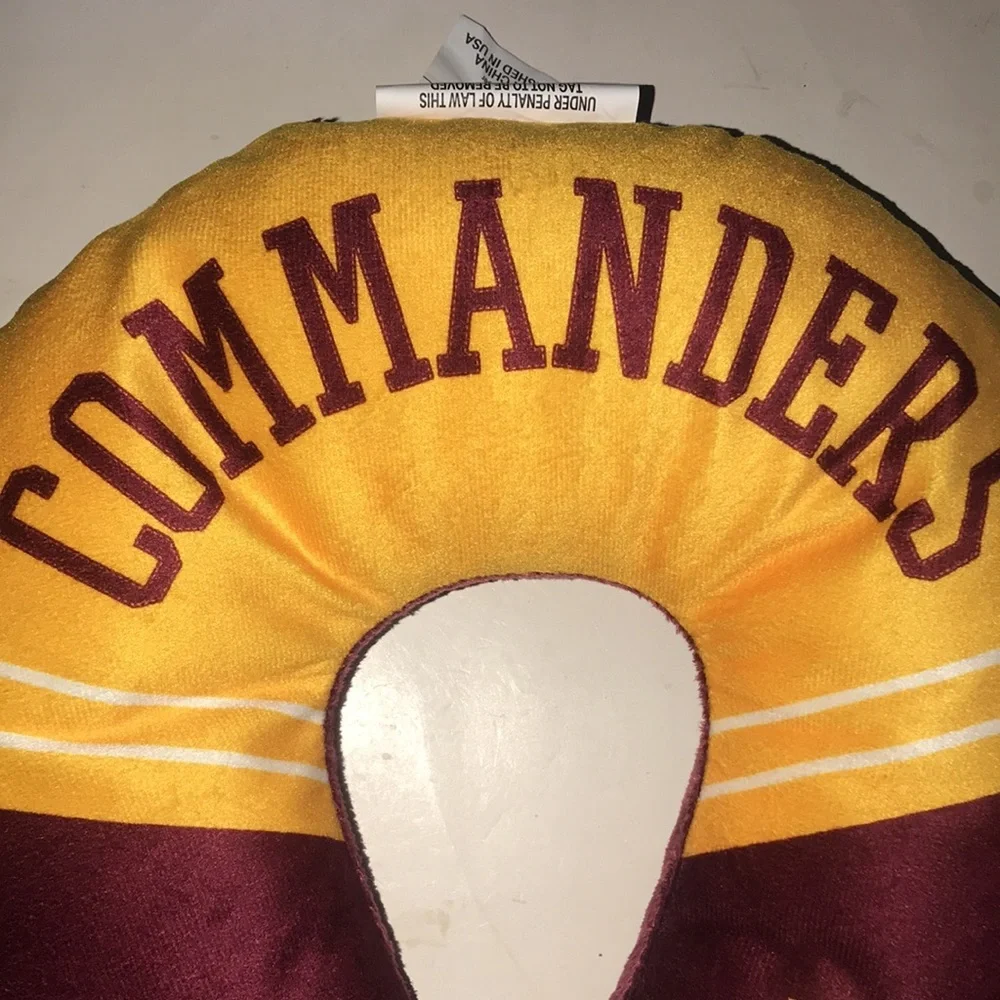 NFL Commanders Travel Neck Pillow